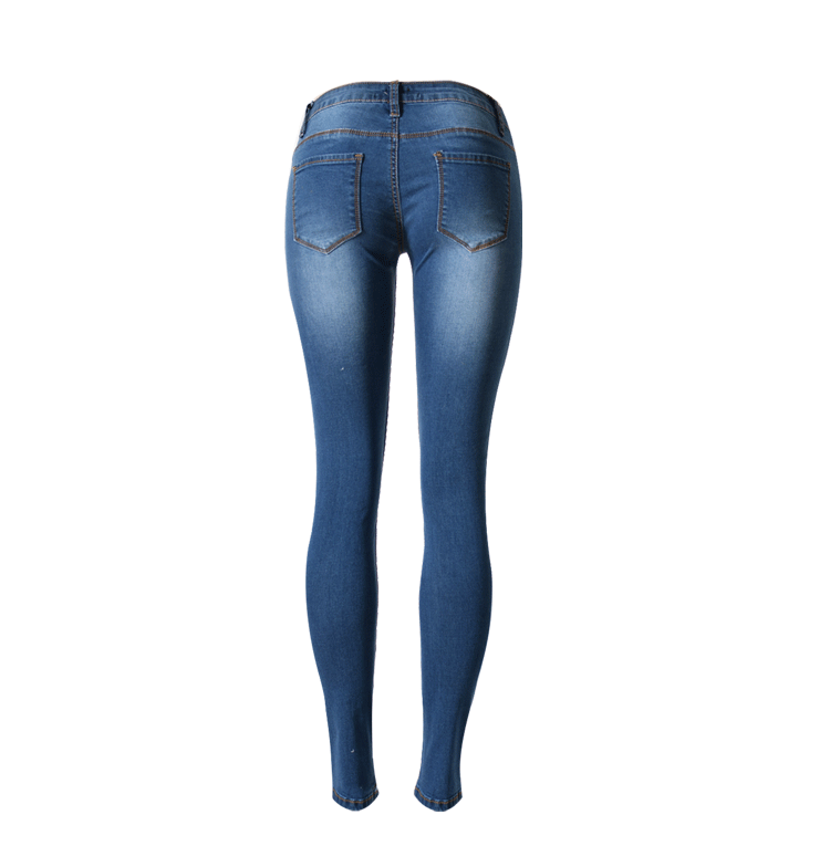 Stretch Low-Rise Jeans