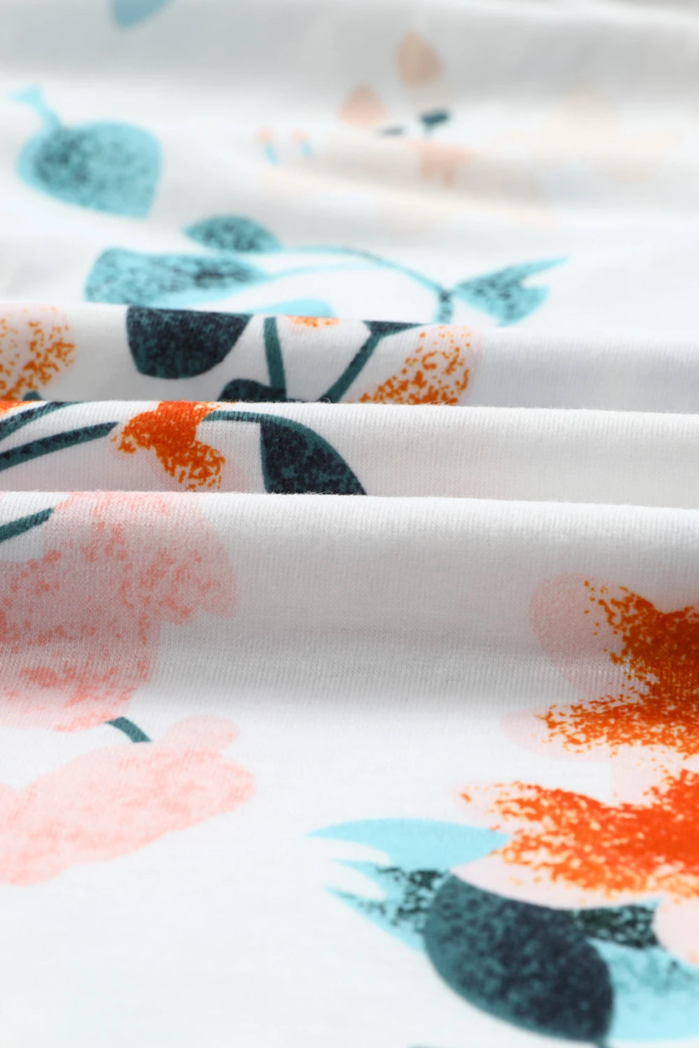 Floral Printed Sleeveless Button Up High Waist Mini Dress