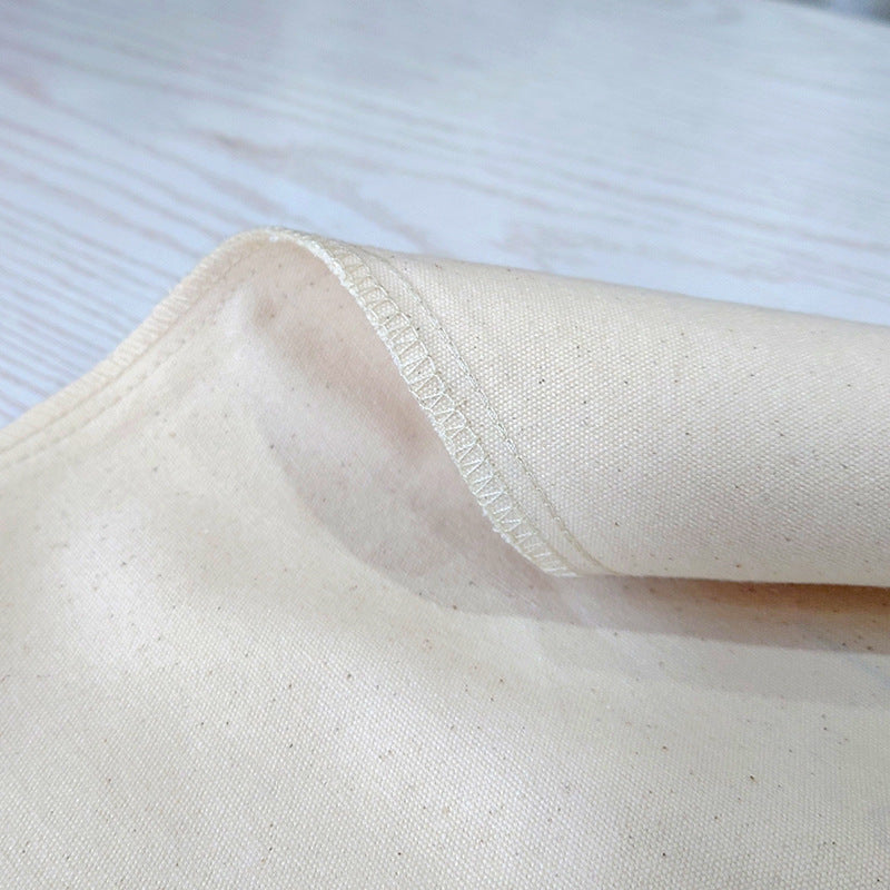 Christmas canvas gift bag double drawstring