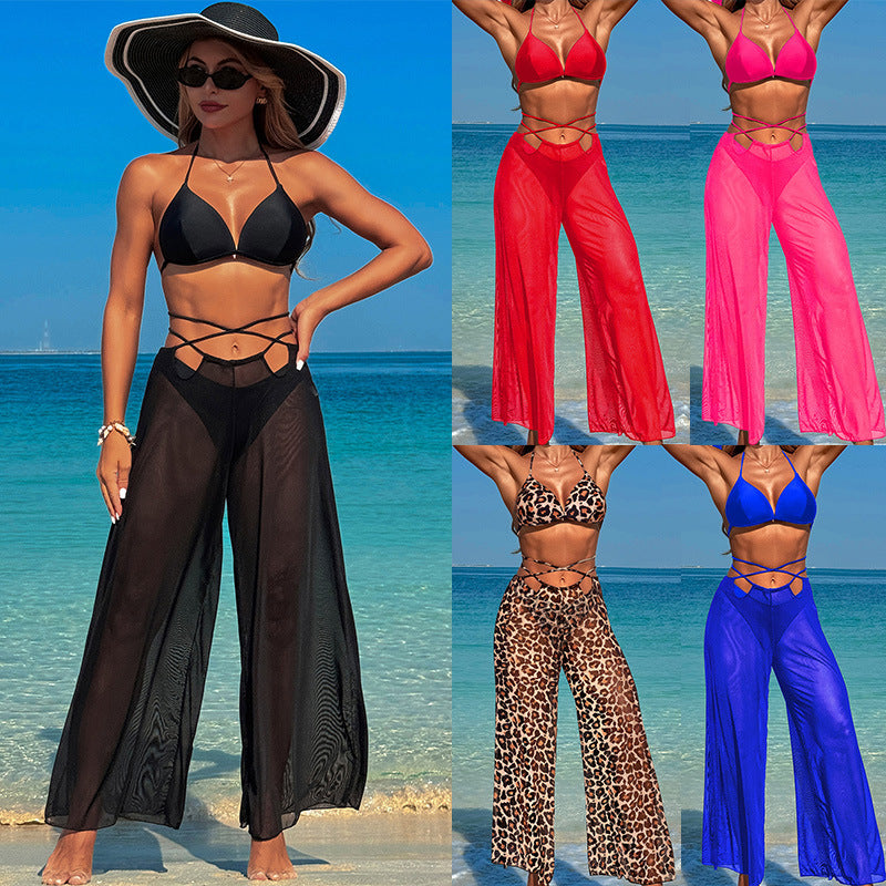 Criss Cross -piece Bikini and Pants Set – The Perfect Touch SA