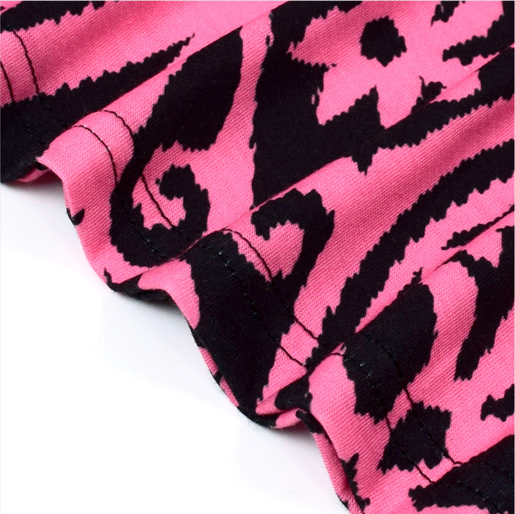 Sleeveless Phoenix Flower Dress