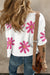 Daisy Flower Printed Casual T Shirt
