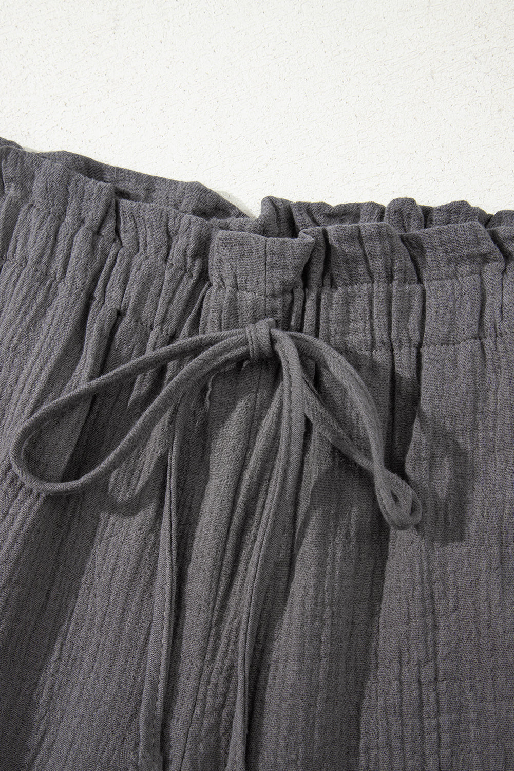 Cotton Gauze Paperbag Shorts