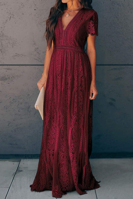 A-line Jewel Organza Long Evening Dress Applique Ruffles [VIVIDRESS3934] -  R3990 : vividresses.co.za