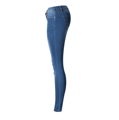 Stretch Low-Rise Jeans