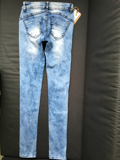 Trendy Patchwork Denim