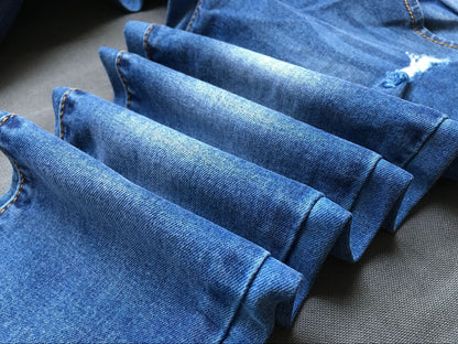 Low-waisted slim-fit stretch Jeans