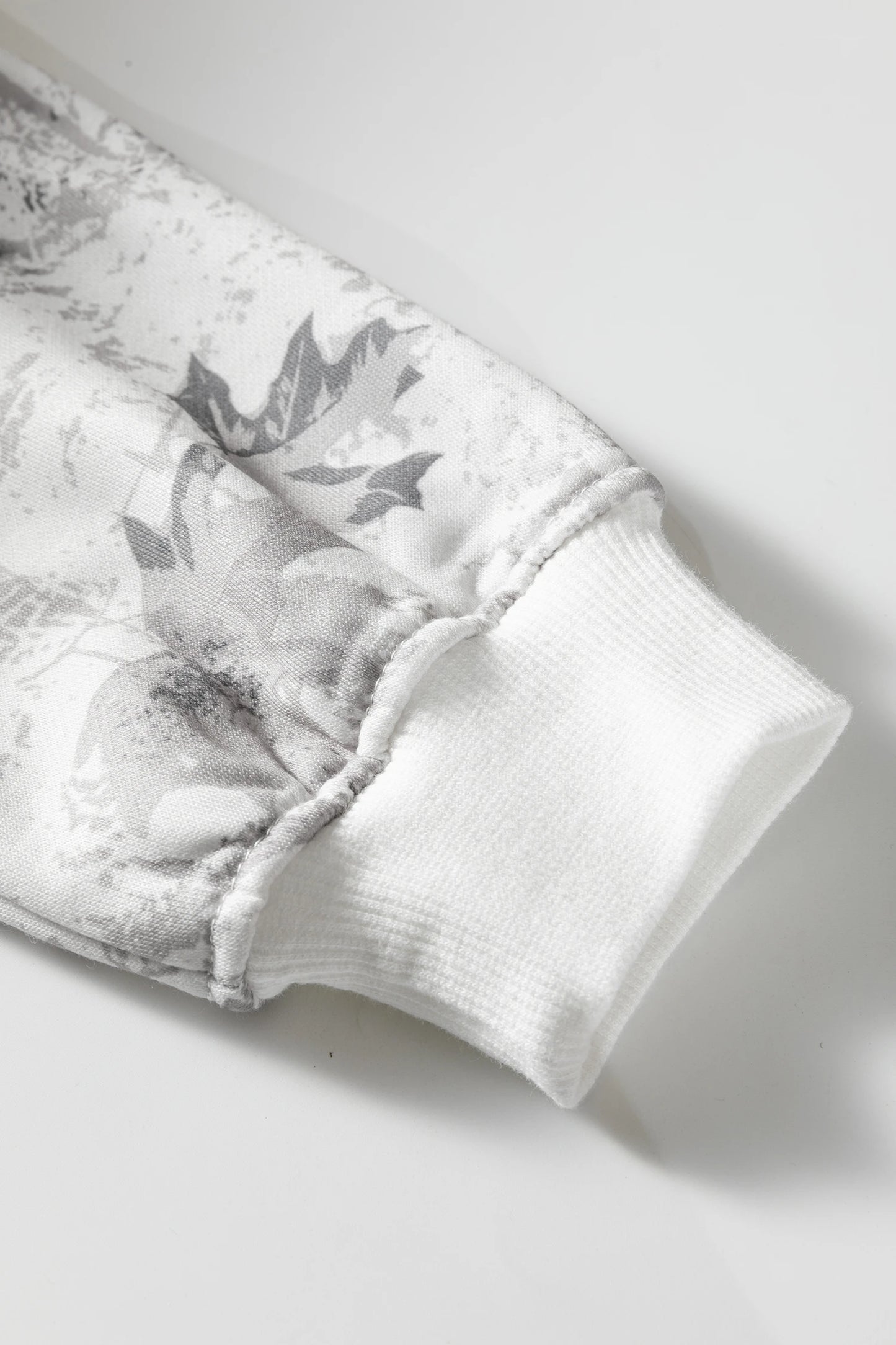 Light Grey Light Woodland Camo Classic Hoodie and Sweatpants Set