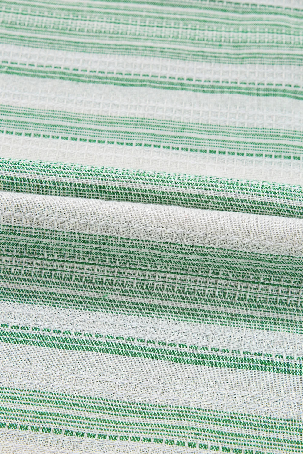 Breathable Gauze Half Button Short Sleeve Casual Blouse