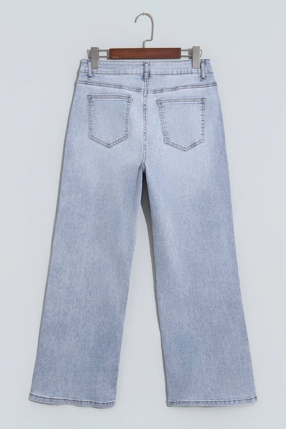 Beau Blue Sparkle Detail Western Casual Shift Jeans
