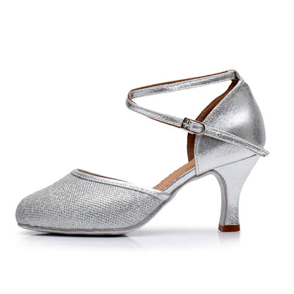 Breathable square dance shoes