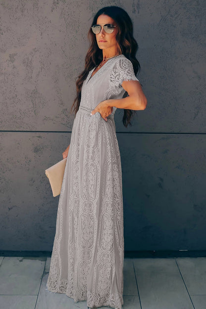 Fill Your Heart Lace Maxi Dress