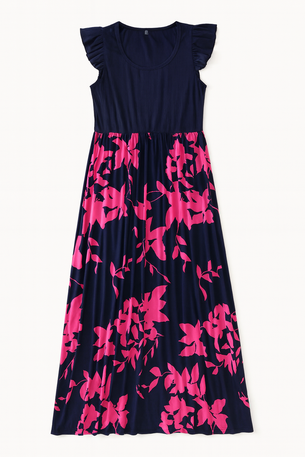 Flying Sleeves Maxi Dress