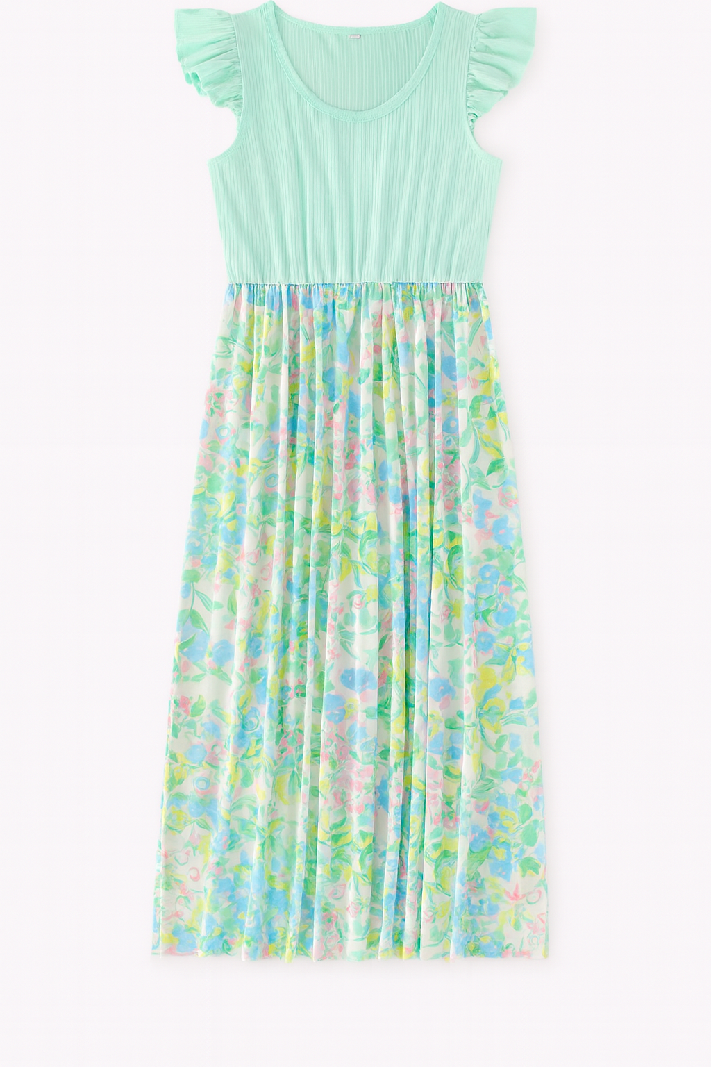 Flying Sleeves Maxi Dress