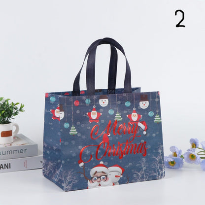 1pc Non-woven Christmas Themed Shopping Bag
