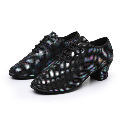 Dotted Print dance shoes
