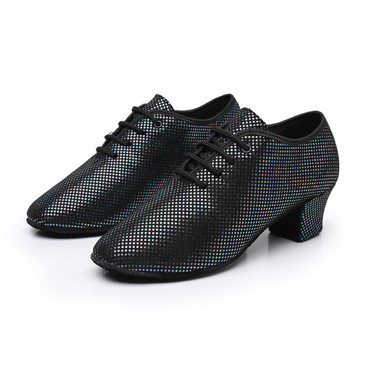 Dotted Print dance shoes