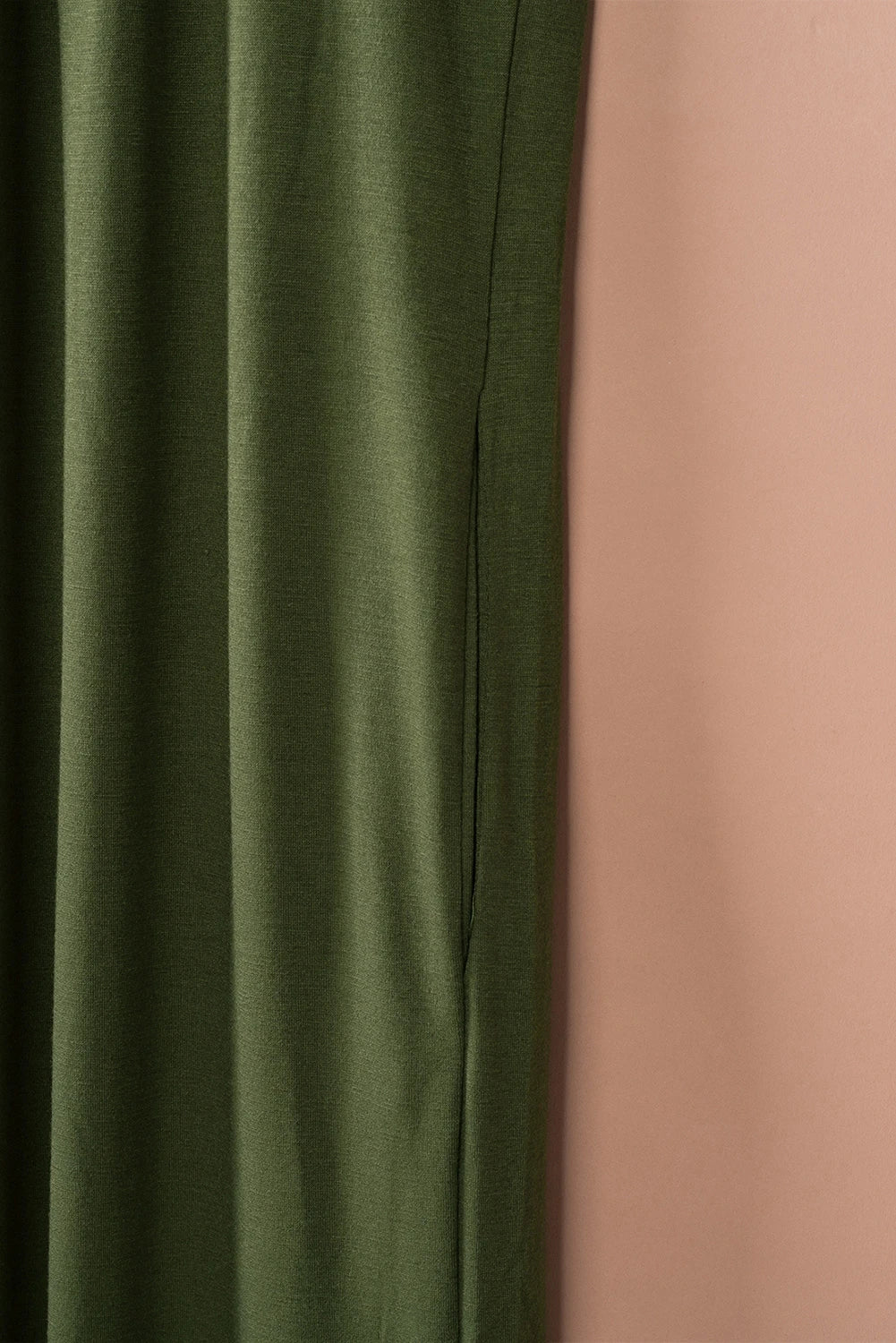 Green Spaghetti Straps Wide Leg Pocketed Jumpsuits