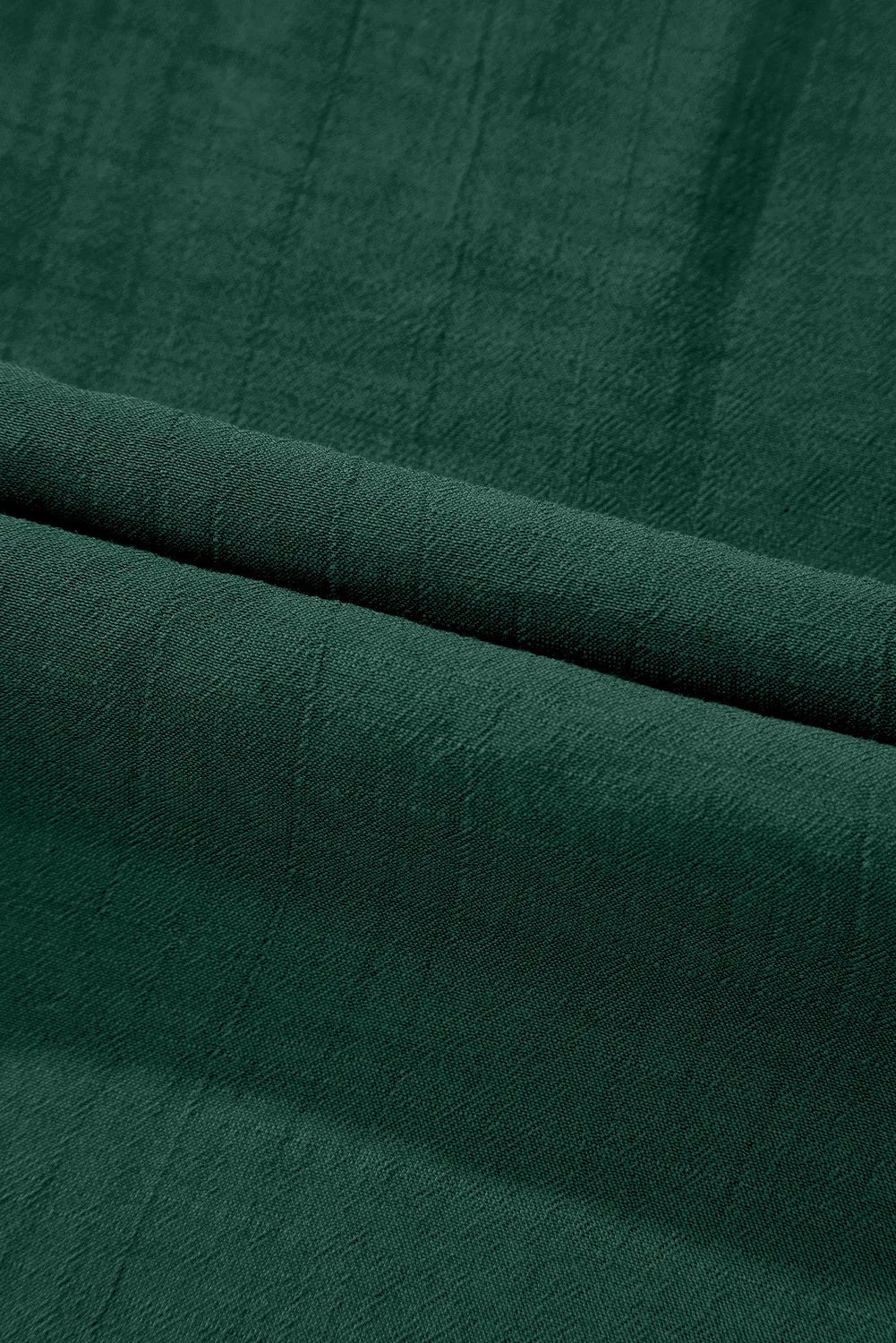 Green Bay Eyelet Embroidered Sleeve Tie V Neck Blouse