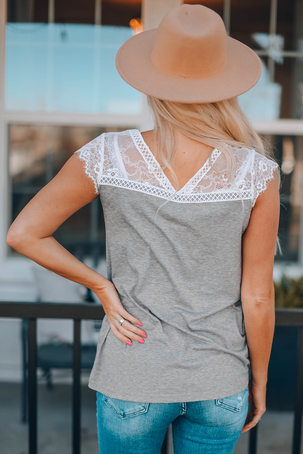Lace Knit Tank