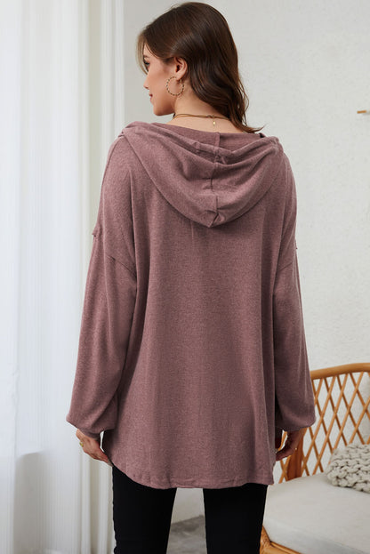 High and Low Hem Hoodie