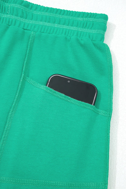 Drop Shoulder Boxy Tee and Barrel Pants Set