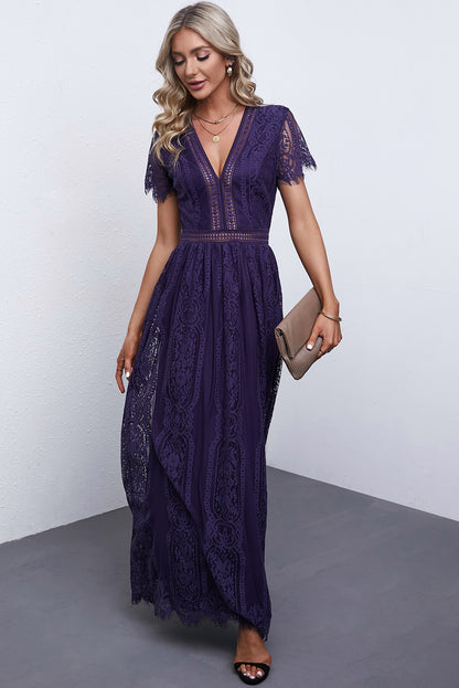 Fill Your Heart Lace Maxi Dress