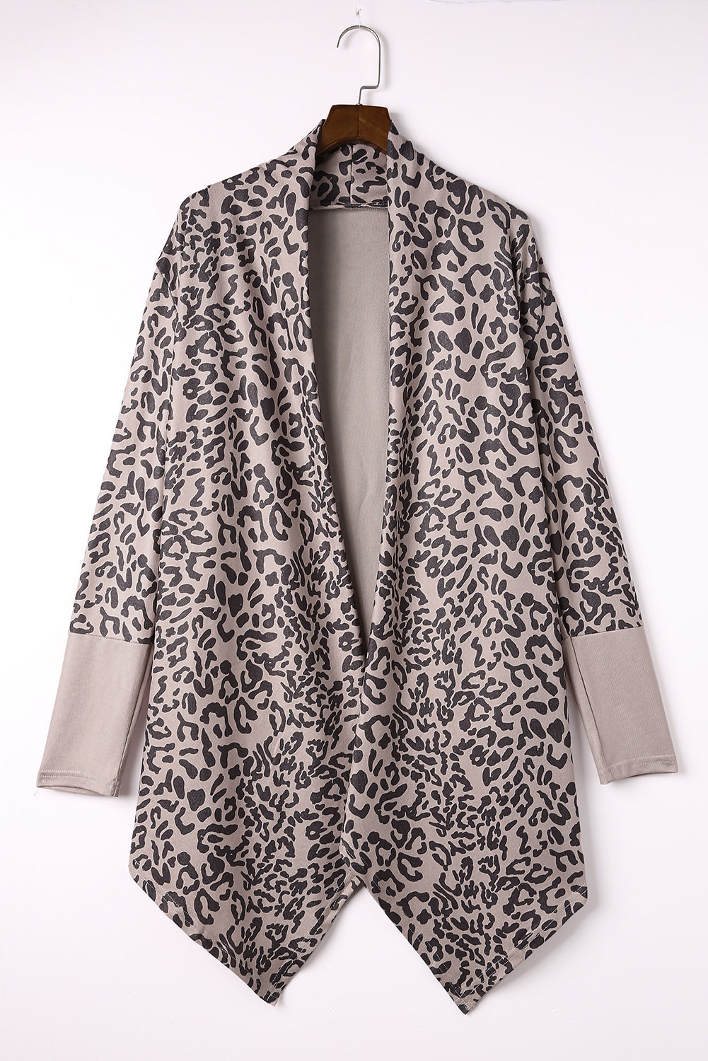 Leopard Leopard Open Front Cardigan