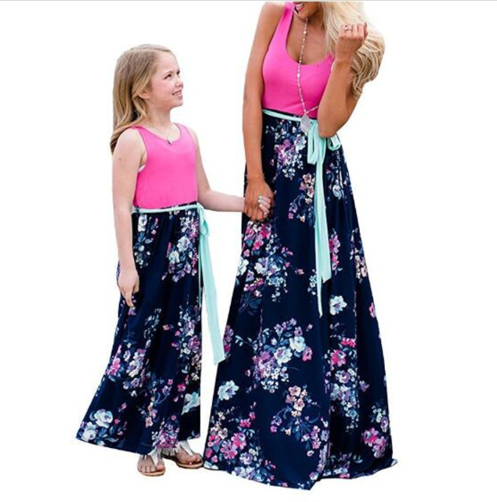 Mother and Daughter Dress Set Style 29