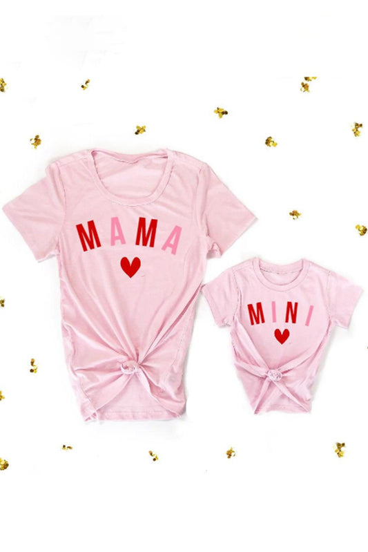 Pink Mama/Mini Tee Set